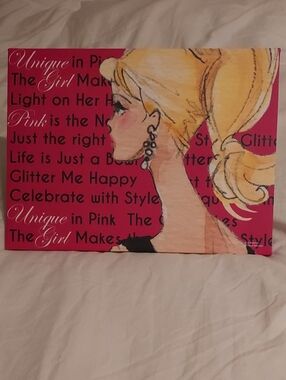 2015 Mattel Barbie Fashion Portrait Wall Art